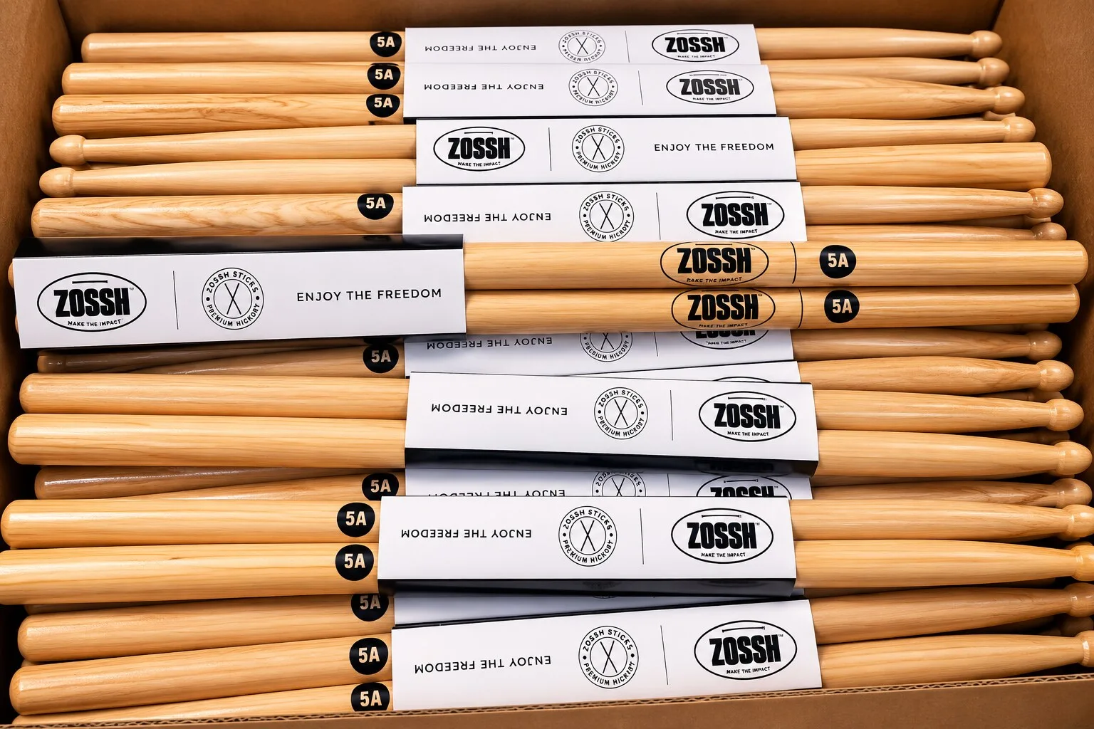 A pair of ZOSSH drumsticks